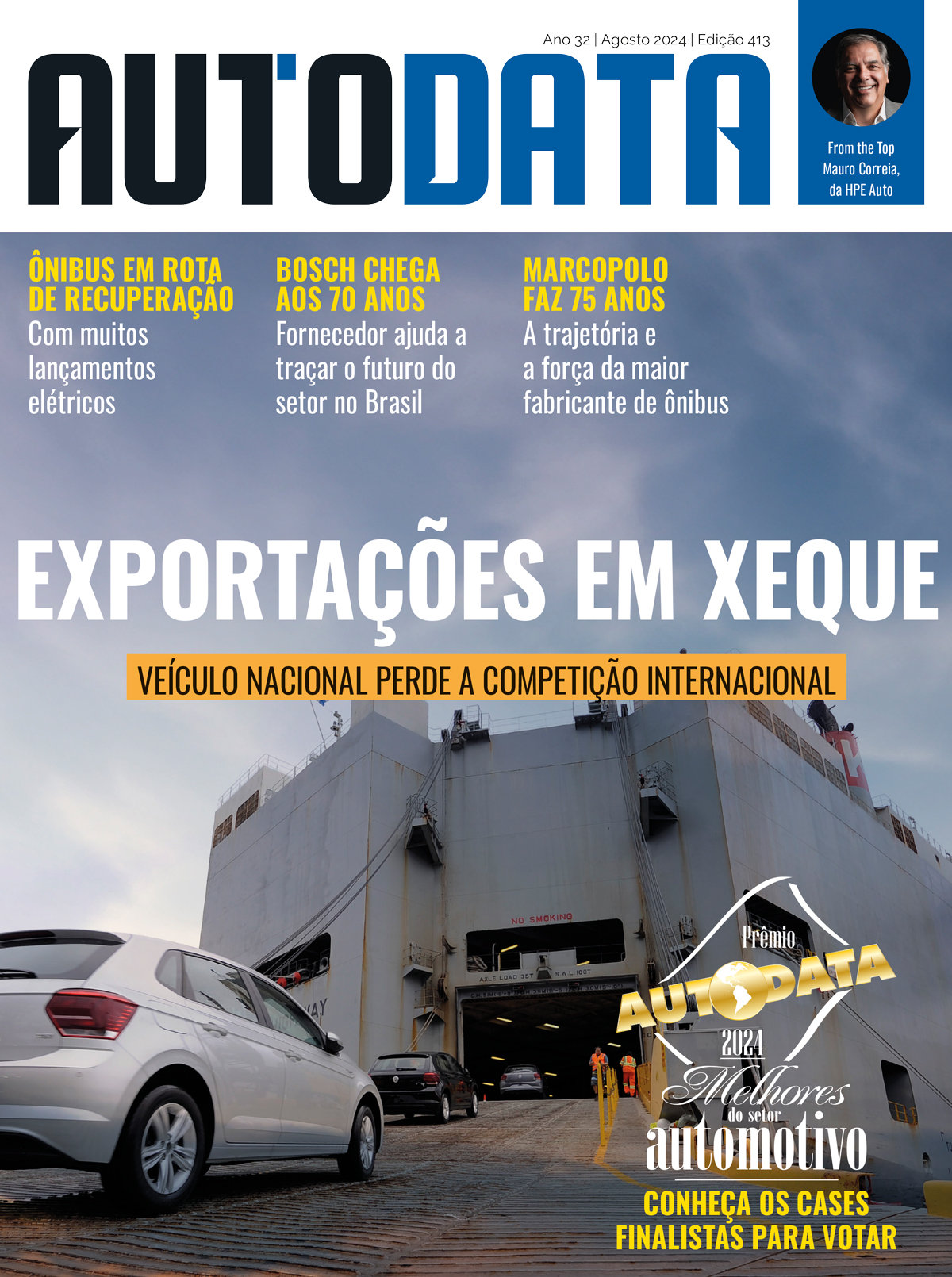 Capa revista AutoData 413